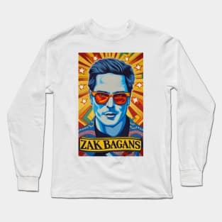 Zak Bagans Retro Art Long Sleeve T-Shirt